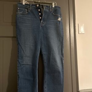 Levi blue jeans